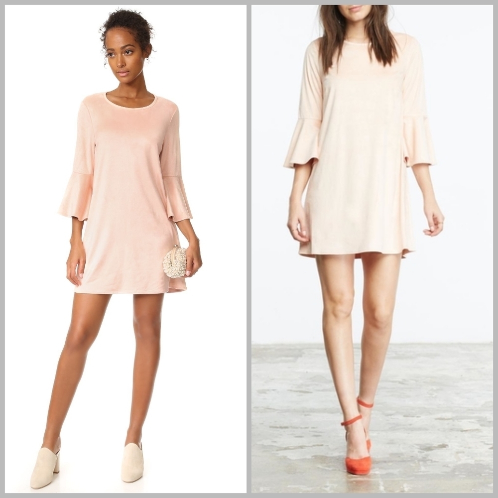 JACK by BB Dakota faux suede dress S